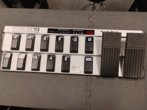 Vist Large View of Product Image Which is Used Behringer FCB1010 MIDI FLOORBOARD Guitar Effect
