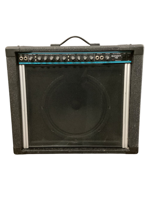 Vist Large View of Product Image Which is Used Peavey BANDIT 112 TEAL STRIPE 1 x 12 Combo Amplifier  