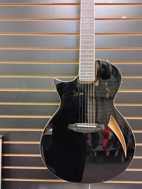Vist Large View of Product Image Which is Used LTD TL-6 BLK LH Acoustic Guitar Black