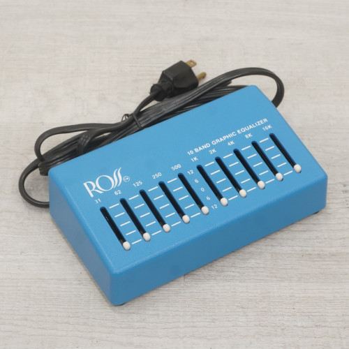 Vist Large View of Product Image Which is Used Ross 10 Band Graphic Equalizer Pedal