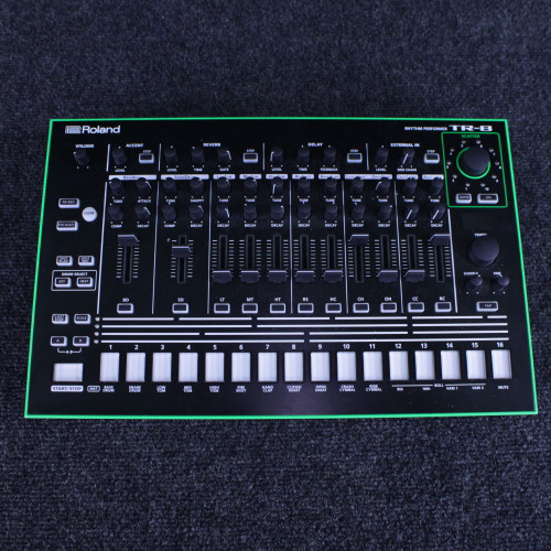 Vist Large View of Product Image Which is Used Roland TR-8 RHYTHM PERFORMER W/PWR Compact Drum Machine