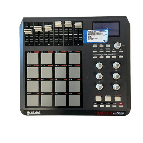 Vist Large View of Product Image Which is Used Akai MPD26 Pad Controller Pad