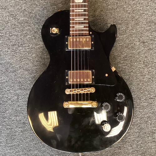 Vist Large View of Product Image Which is Used Gibson LES PAUL STUDIO 2001 LP Type Electric Guitar Black 6-String