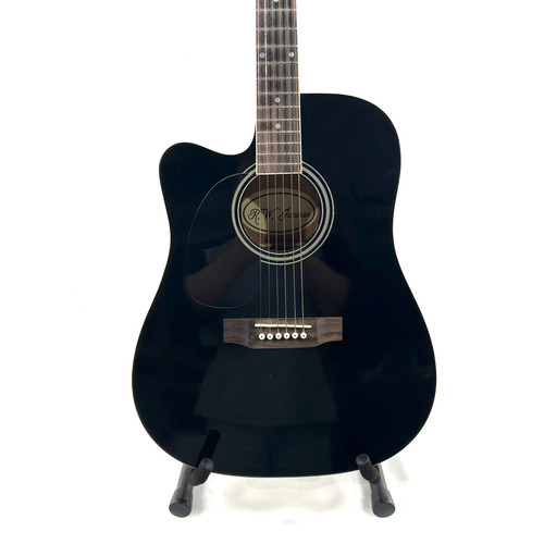 Vist Large View of Product Image Which is Used RW Jameson Left-Handed Acoustic Guitar