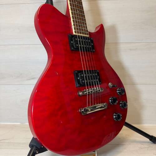 Vist Large View of Product Image Which is Used Washburn WI18 Electric Guitar Red 6-String