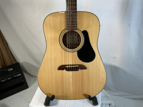 Vist Large View of Product Image Which is Used Alvarez RD-9VP NAT ACOUSTIC Solid Top Acoustic Guitar Wood