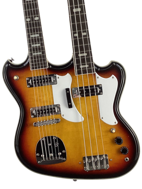 Vist Large View of Product Image Which is Used Eastwood DOUBLENECK 4/6 GUITAR/BASS W/BAG
