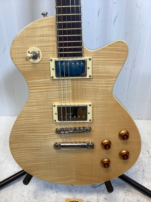 Vist Large View of Product Image Which is Used MALDEN KARMA LP Type Electric Guitar Natural 6-String