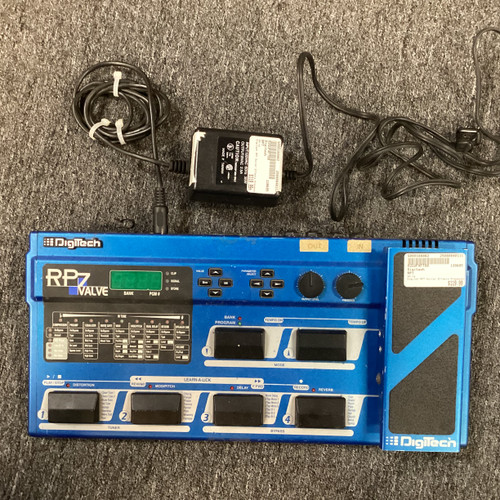 Vist Large View of Product Image Which is Used Digitech RP7 Floorboard Amp Modeling + FX