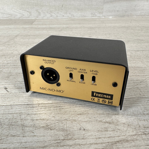 Vist Large View of Product Image Which is Used Friedman Mic No Mo - Passive Cabinet Simulator