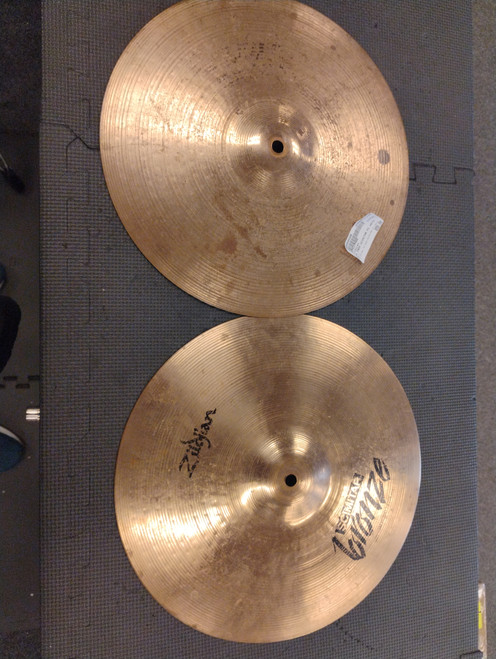 Vist Large View of Product Image Which is Used Zildjian 14 INCH SCIMITAR HI HATS Hi Hat Cymbals 14"