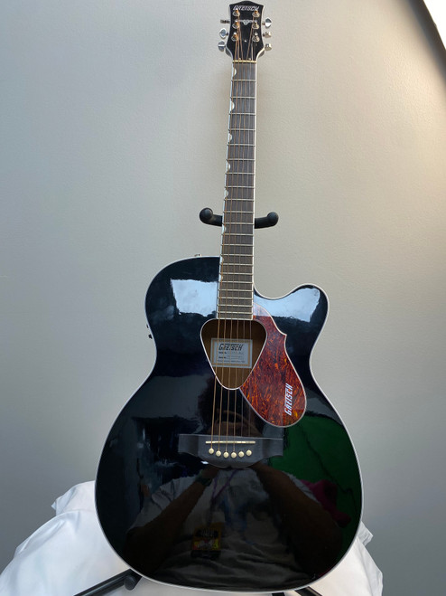 Vist Large View of Product Image Which is Used Gretsch G5013CE RANCHER Laminate Top Acoustic Guitar Black
