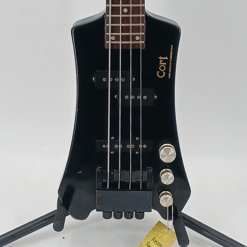 Vist Large View of Product Image Which is Used Cort B2 Vintage Bass Guitar Black 4-String
