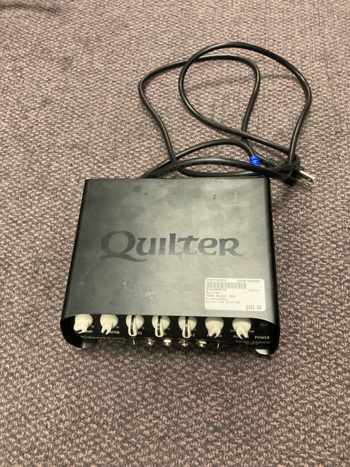 Vist Large View of Product Image Which is Used Quilter TONE BLOCK 202 Solid State Guitar Head