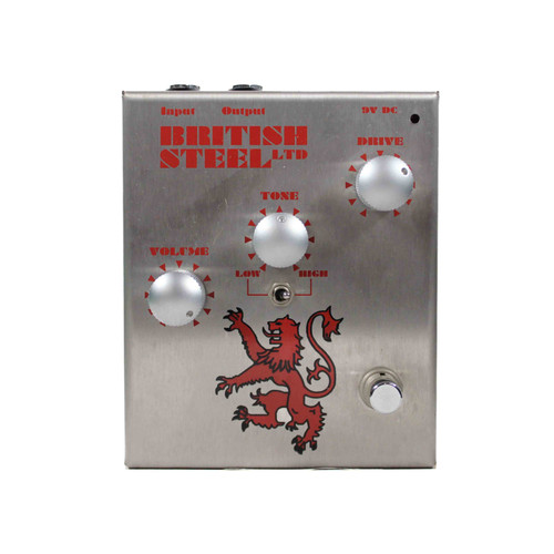 Vist Large View of Product Image Which is Used Musician Sound Design BRITISH STEEL LTD Distortion Pedal