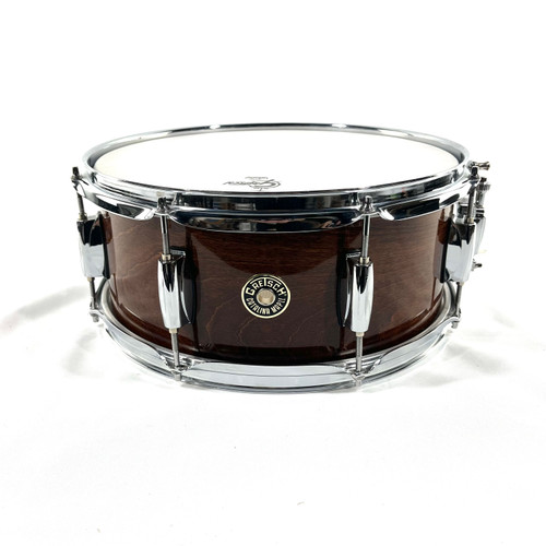 Vist Large View of Product Image Which is Used Gretsch 6x 14 Catalina Maple Walnut Glaze Wood Snare Drum 14"