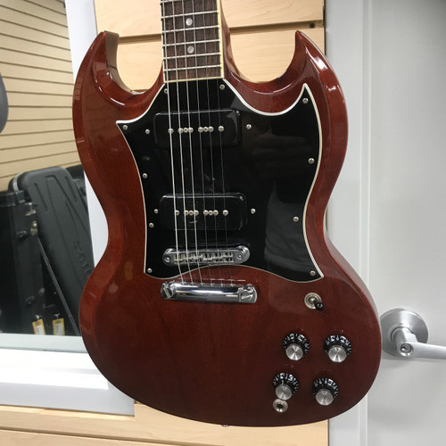 Vist Large View of Product Image Which is Used Gibson SG CLASSIC 2008 Vintage SG Type Electric Guitar Red 6-String