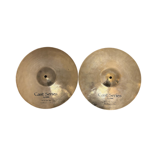 Used Sonor 14-INCH CAST SERIES HI HATS Cymbal 14" 41126-S000090701 Vist Large View of Product Image Which is Used Sonor 14-INCH CAST SERIES HI HATS Cymbal 14"