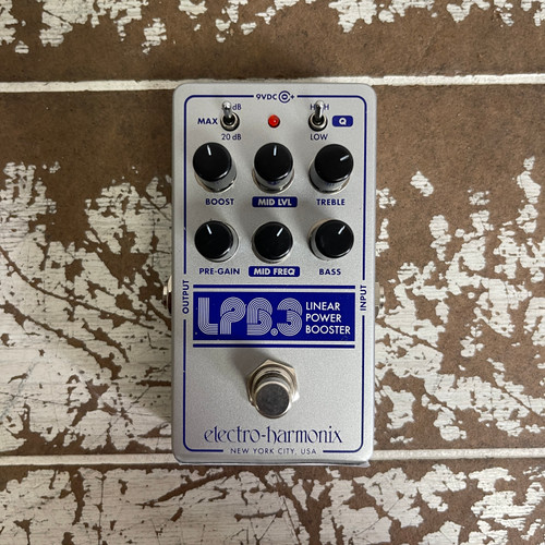Used - Electro Harmonix (E/H) LPB-3 LINEAR POWER BOOSTER Boost Pedal 40087-S000233550 Vist Large View of Product Image Which is Used - Electro Harmonix (E/H) LPB-3 LINEAR POWER BOOSTER Boost Pedal