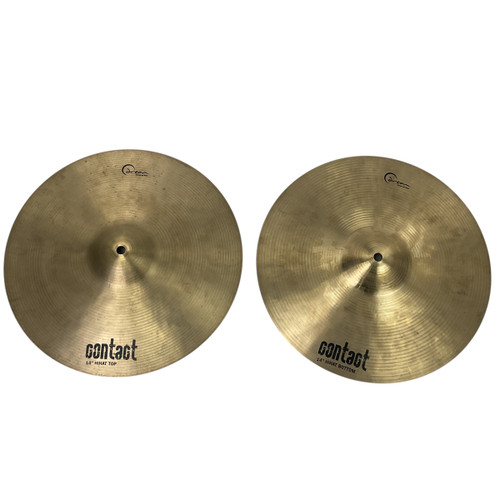 Vist Large View of Product Image Which is Used Dream CONTACT 14IN HI HATS Hi Hat Cymbals 14"