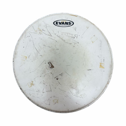 Vist Large View of Product Image Which is Used Evans 14-INCH POWER CENTER REVERSE DOT Snare Drum Head