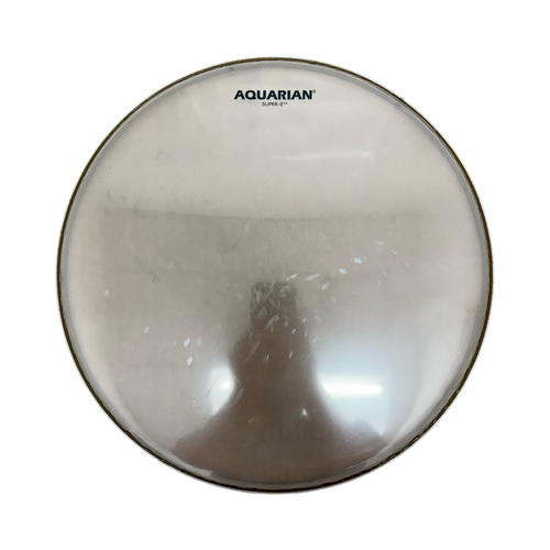 Vist Large View of Product Image Which is Used Aquarian 16-INCH SUPER 2 CLEAR DRUM HEAD Tom Drum Head