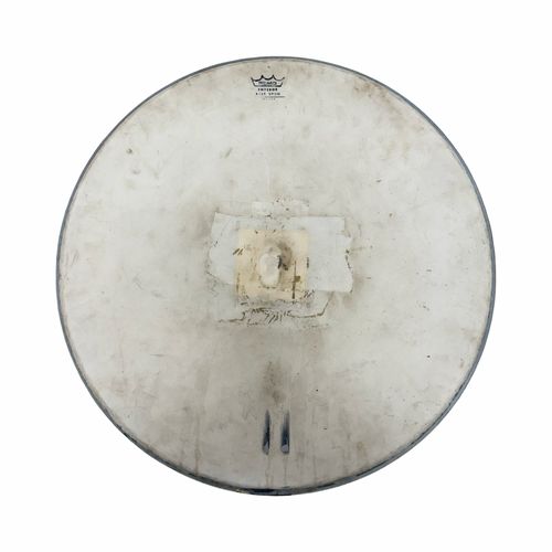Vist Large View of Product Image Which is Used Remo 24-INCH EMPEROR COATED BASS DRUM HEAD Bass Drum Head