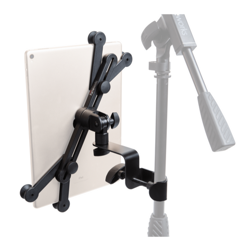 Vist Large View of Product Image Which is New Gator Frameworks Universal Tablet Mount with Corner Grip