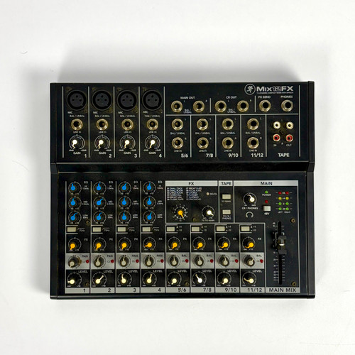 Vist Large View of Product Image Which is Used Mackie MIX12FX Compact Mixer