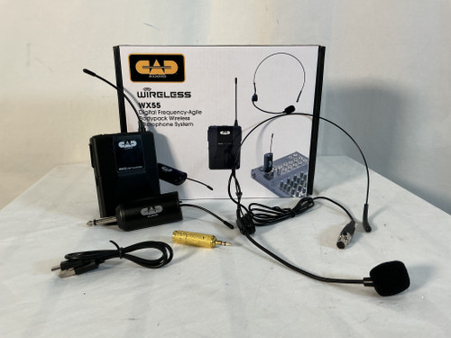 Vist Large View of Product Image Which is Used CAD WX55 SYSTEM Wireless Microphone