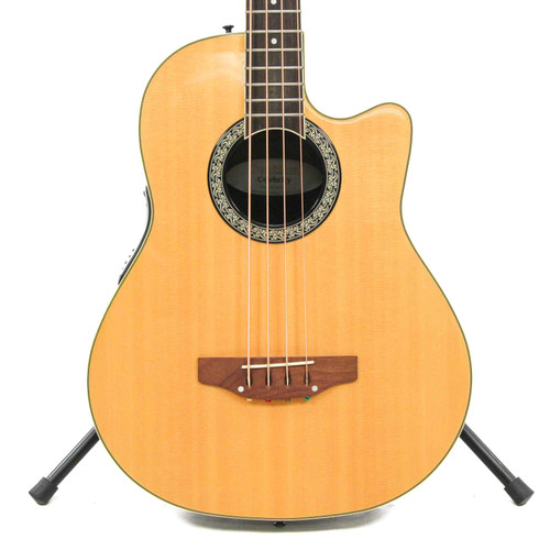 Vist Large View of Product Image Which is Used Ovation CC074 CELEBRITY Acoustic Bass Guitar Natural 4-String