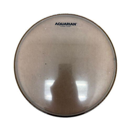 Vist Large View of Product Image Which is Used Aquarian 12-INCH CLASSIC CLEAR DRUM HEAD Tom Drum Head