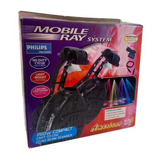 Vist Large View of Product Image Which is Used American DJ MOBILE RAY SYSTEM