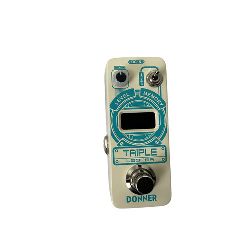 Vist Large View of Product Image Which is Used Donner TRIPLE LOOPER Looper Pedal