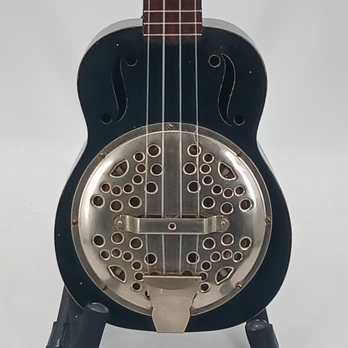 Vist Large View of Product Image Which is Used Dobro RESONATOR UKULELE Vintage Resonating Guitar