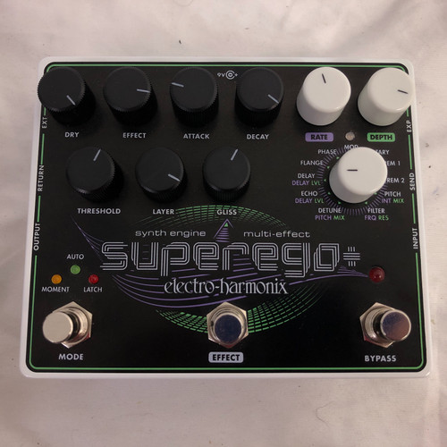 Vist Large View of Product Image Which is Used Electro Harmonix (E/H) SUPEREGO Multi-FX Pedal