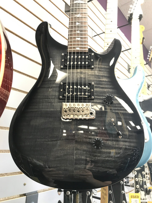 Vist Large View of Product Image Which is Used Paul Reed Smith - PRS SE CUSTOM 24 Double Cut Electric Guitar Silver Burst 6-String