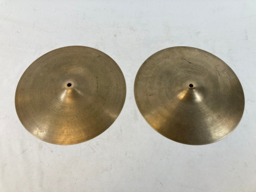 Vist Large View of Product Image Which is Used Zildjian 14" 70's Avedis Hi Hat Cymbals