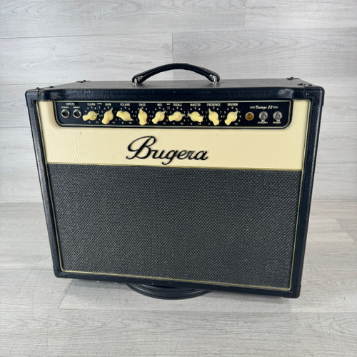 Vist Large View of Product Image Which is Used Bugera V22 Infinium - 1 x 12-inch 22-watt Tube Guitar Combo Amplifier