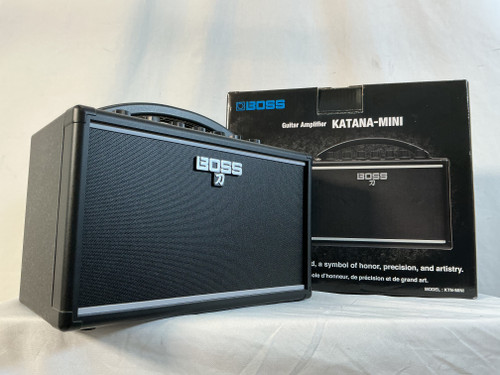 Vist Large View of Product Image Which is Used Boss KATANA MINI with PWR Solid State Guitar Combo Other