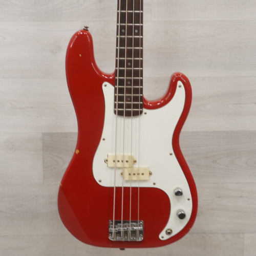 Vist Large View of Product Image Which is Used Lotus Bass Guitar Red AS IS