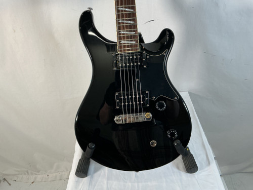 Vist Large View of Product Image Which is Used Paul Reed Smith - PRS SANTANA SE Double Cut Electric Guitar Black 6-String