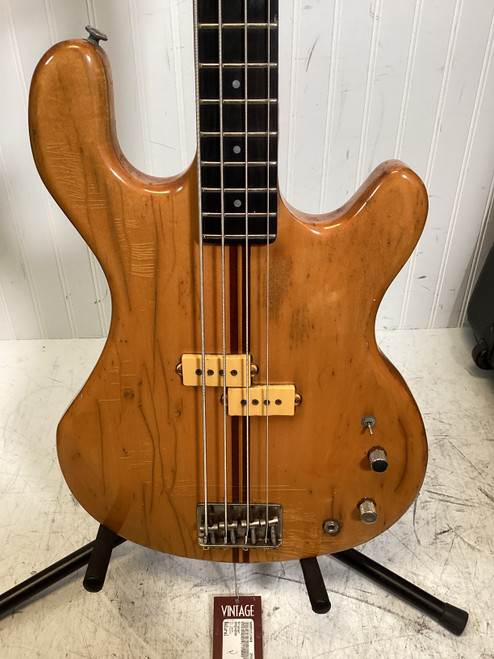 Vist Large View of Product Image Which is Used Kramer DMZ4000 Vintage Bass Guitar Natural 4-String