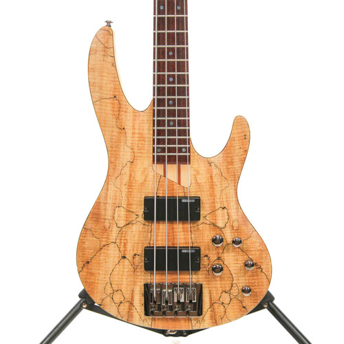 Vist Large View of Product Image Which is Used LTD B-204 Modern Metal Bass Guitar Wood 4-String