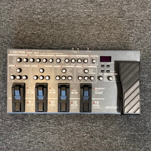 Vist Large View of Product Image Which is Used Boss ME-80 Floorboard Amp Modeling + FX