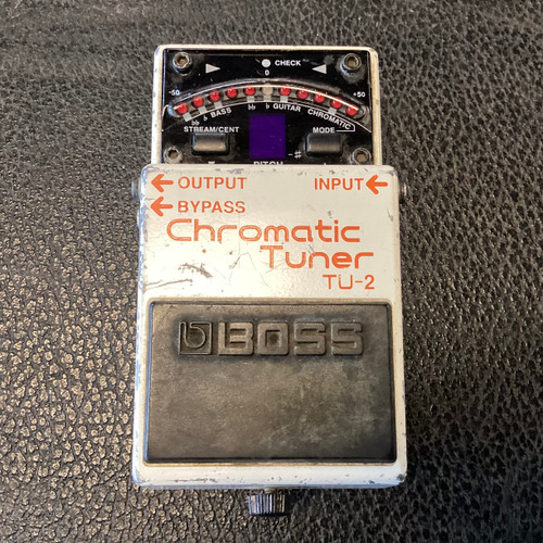Used Boss TU-2 Tuner Pedal 40111-S000189046 Vist Large View of Product Image Which is Used Boss TU-2 Tuner Pedal