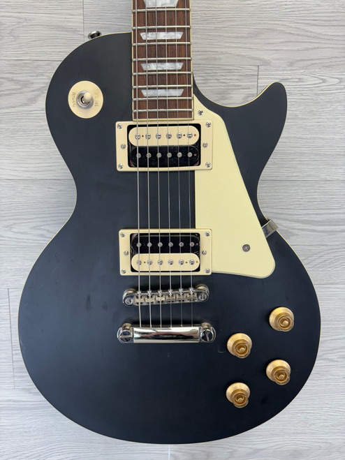 Vist Large View of Product Image Which is Used Epiphone LES PAUL TRADITIONAL PRO IV LP Type Electric Guitar Black 6-String