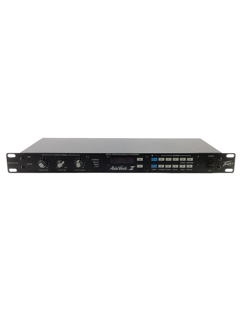 Vist Large View of Product Image Which is Used Peavey ADD VERB II Digital Stereo Reverb/Delay Processor