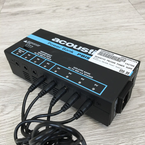 Vist Large View of Product Image Which is Used ACOUSTIC PBIS08 POWER SUPPLY Pedal Power Supply