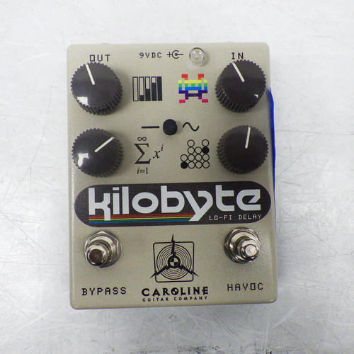 Vist Large View of Product Image Which is Used Caroline Kilobyte Delay Pedal